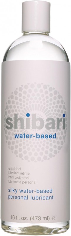 Shibari Water-Based Lubricant, Premium Personal Lube for Women, Men, and Couples, 16 fl oz