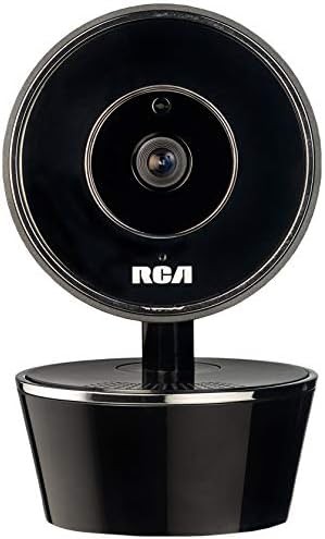 RCA Pet Camera for Dog & Cat Parents - WiFi Pet Security Camera with HD Video, 2 Way Audio, Night Vision, Motion & Sound Alerts & Phone App to Monitor & Talk to Your Pets, White, Small