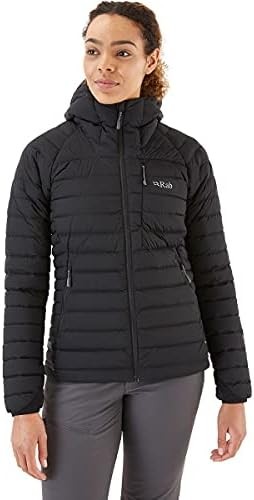 RAB Women's Infinity Microlight Down Gore-Tex Infinium Jacket for Hiking, Climbing, Skiing, and Casual