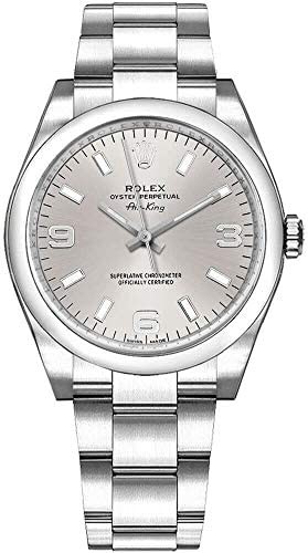 Rolex Air-King Steel Silver Dial Oyster Bracelet