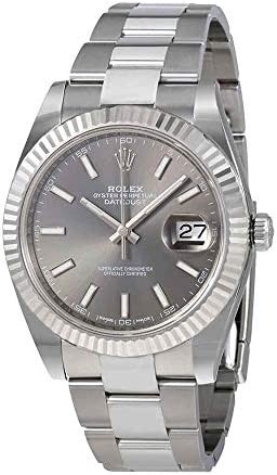Rolex Datejust Dark Rhodium Automatic Men's Oyster Watch 126334RSO