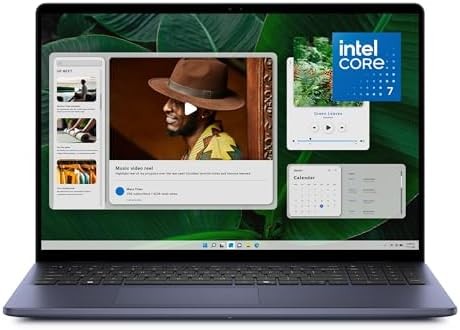 Dell Inspiron 5640 Laptop - 16.0-inch 16:10 FHD+ (1920 x 1200) Display, Intel Core 7-150U Processor, 16GB DDR5 RAM, 1TB SSD, Intel Graphics, Windows 11 Pro, Onsite & Migrate Service - Midnight Blue