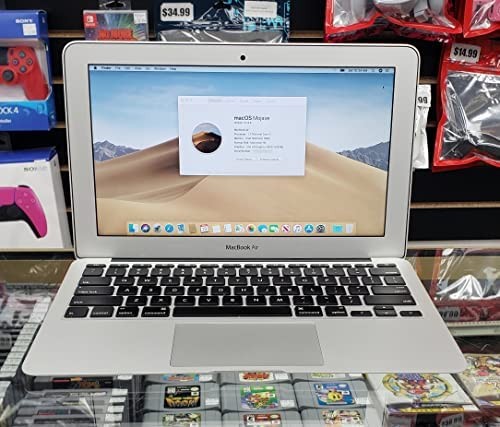 Early 2015Apple MacBook Air with 1.6GHz Intel Core i5 (11.6 inch, 128 GB SSD, 4 GB RAM) Silver (Renewed)