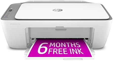 HP DeskJet 2755e Wireless Color All-in-One Printer with Bonus 6 Months Instant Ink with HP+