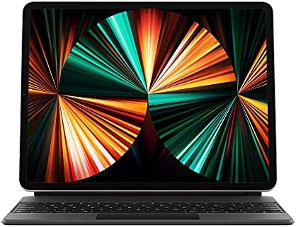 Apple Magic Keyboard: iPad Keyboard and case for iPad Pro 12.9 inch (3rd, 4th, 5th and 6th gen) and iPad Air (M2), Great Typing Experience, Built-in trackpad, US English - Black