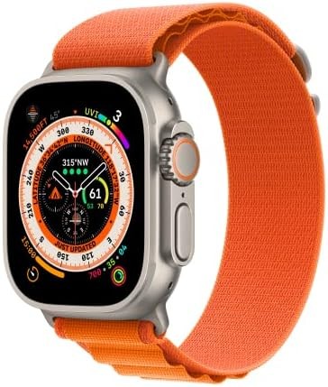 Apple Watch Band - Alpine Loop (49mm) - Orange - Medium