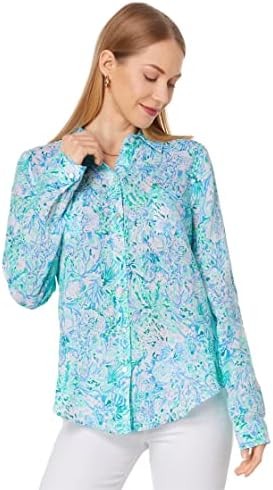 Lilly Pulitzer Sea View Button-Down