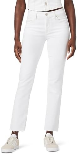 HUDSON Women's Nico Mid Rise, Straight Leg Ankle Jean