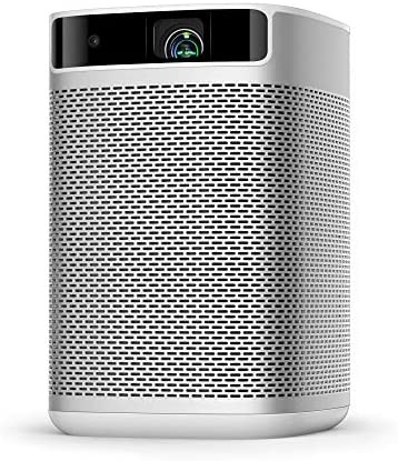 XGIMI MoGo Pro Portable Projector for Outdoor Movies Night FHD 1080P Mini Projector Dual 3W Harman Kardon Speakers, Automatic Vertical Keystone, Android TV 9.0, WiFi Bluetooth, Wireless Casting