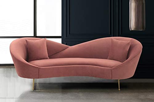 Armen Living Anabella, Sofa, Blush