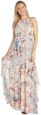 R&M Richards Women's Spring-Fall Daytime Maxi Dress