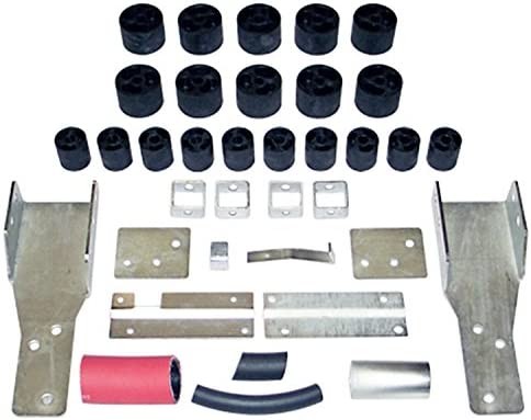 Performance Accessories, Chevrolet/GMC S-10/S15/Sonoma/ZR-2 2WD & 4WD Std/Ext Cab 2 Inch Body Lift Kit, Fits 1998 to 2003, PA192, Made in USA, Black