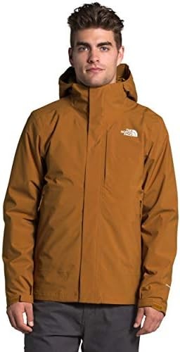 THE NORTH FACE Men's Carto Triclimate® Jacket, Timber Tan/Citrine Yellow