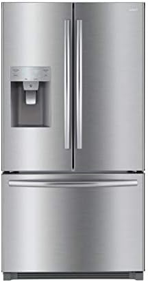 Winia French Door Bottom Mount Refrigerator 26 Cu Ft Stainless Steel