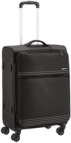 Amazon Basics Lightweight Softside Spinner Suitcase Luggage with Wheels
