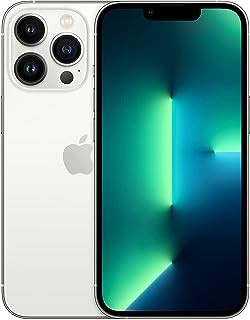 Apple iPhone 13 Pro (128GB, Silver) [Locked] + Carrier Subscription