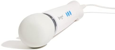 Authentic Magic Wand Massager Plus HV-265 – Vibrator, Plug-in Variable-Speed with Flexible Neck, Soft Silicone Head and Ultra-Powerful Motor for Deep, Rumbling, Muscle Relaxing Vibrations