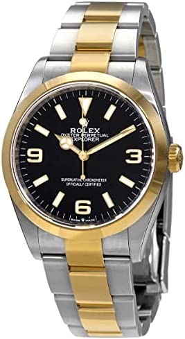 Rolex Explorer Automatic Chronometer Black Dial Men's Watch 124273BKASO
