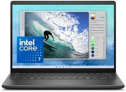 Dell Inspiron 5440 Laptop - 14.0-inch 16:10 FHD+ (1920 x 1200) Display, Intel Core 7-150U Processor, 16GB DDR5 RAM, 1TB SSD, Intel Graphics, Windows 11 Home, Onsite Service - Carbon Black