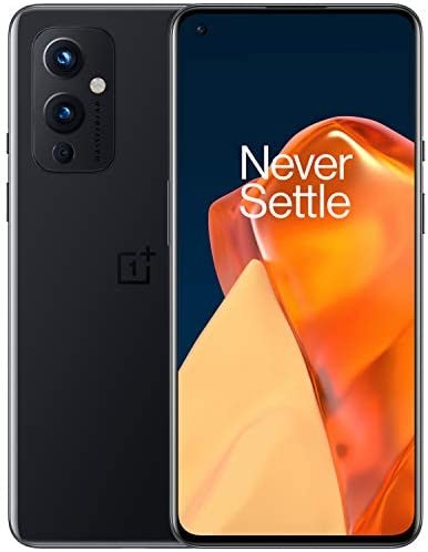 OnePlus 9 Astral Black, 5G Unlocked Android Smartphone U.S Version, 8GB RAM+128GB Storage,120Hz Fluid Display, Hasselblad Triple Camera, 65W Ultra Fast Charge,15W Wireless Charge, with Alexa Built-in