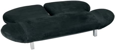 Adesso Flomo Love Seat, Black