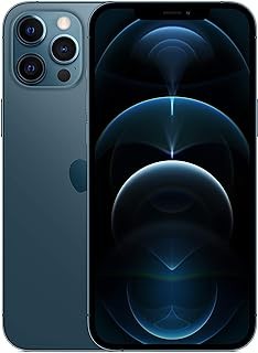 Apple iPhone 12 Pro Max (512GB, Pacific Blue) [Locked] + Carrier Subscription