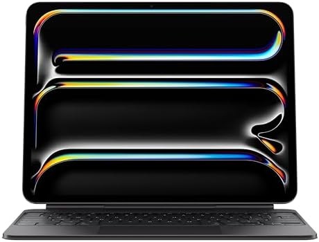 iPad Magic Keyboard Case for iPad Pro 13-inch (M4), Great Typing Experience, Built-in Trackpad, Function Row, US English - Black