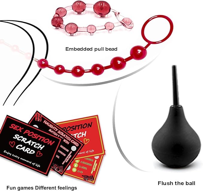 Sex Bondage Toys Kit for Couples 32PCS BDSM Toys Kit Sex Bondage Restraint Sets with Handcuffs and Anal Toys Kit,Fetish Couples Sex Toys,Kinky Things for Women Pleasure