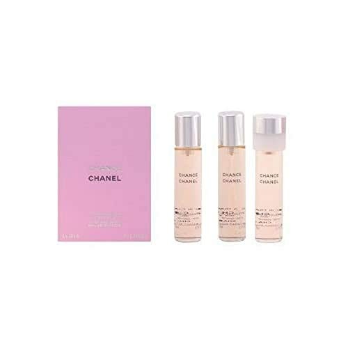 Chanel Chance Twist & Spray Eau De Toilette Refill - 3x20ml/0.7oz