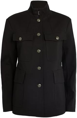 Rag & Bone Women's Black Hadley Military Jacket