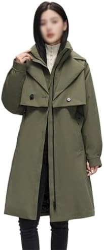 MOMM Down Jacket Women's Winter Long 90 White Duck Down Korean Version Of The Waist Pie Over Wind Coat Jacket