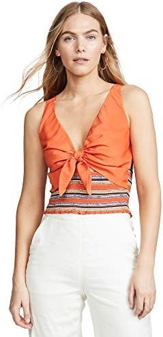 Ramy Brook Women's Elainne Tie Front Tank Top