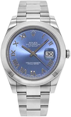 Rolex New Datejust II 116300 41mm Steel Blue 2017 Box/Paper/5YrWarranty #RL51