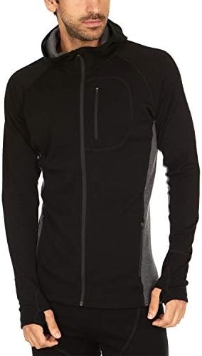 Minus33 美利奴羊毛 Trailblazer 男士全拉鍊連帽衫 - 無癢可再生布料