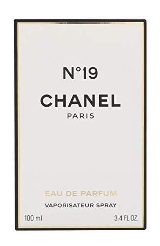No. 19 by Chanel for Women, Eau De Parfum Spray, 3.4 Ounce